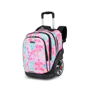 Rolling Backpack, 55L (14.5gal) Backpack with Wheels for Business, Waterproof...