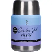 Ever Eco Insulated Stainless Steel Food Jar Balancewith Foldable Spoon & Bowl 500ml