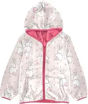 [Caihoyu] Girls Sherpa Lined Baby Girl Zip Up Sweatshirt Baby Boy Outerwear