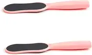 2Pcs Double Sided Foot File Exfoliating Rasp for Callus Removal and Dead Skin Care Ergonomic Design for Hands and Feet for Smooth Supple Skin