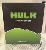 NIB Incredible Hulk 3D Comic Standee - Loot Crate