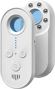 MAGENDARA Wireless RF Portable Bug Detector,Anti Spy Surveillance Camera Detector for Listening Devices Wireless Cameras Bug Finder Anti-theft Vibrating Alarm