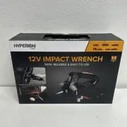 Hyperion Lift-Assist 12V Portable Impact Wrench- 12 Volt Electric Lug Nut #j4