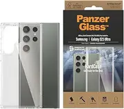 PanzerGlass Samsung Galaxy S23 Ultra HardCase - (0435), 3X Military-Grade Standard, QI Wireless Charging, Scratch Resistant