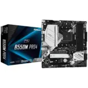 ASRock B550M Pro4 motherboard, AMD B550, socket AM4, 2xDDR4, mATX