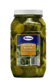 Riviana Cucumbers Bread & Butter 2.2kg x 1