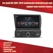 8 Inch Touch screen Radio Android GPS Navigation CarPlay For AUDI R8 2007~2015