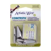 Artistic Wire® Conetastic™ Hourglass Mandrels 2 Sets Create Bead Cones & Caps