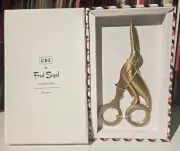 New Rare CB2 X Fred Segal Brass Studio Brass Bird Scissors Arts Crate Barrel Cra