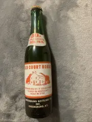 Vintage Ski Soda Bottle Full/Sealed Match Cap Old Court House Greensburg, KY