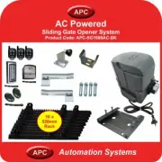 1.6 Tonne AC Powered All-in-one Sliding Gate Automation Super Kit
