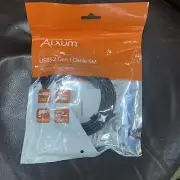 16 ft Link Cable for Oculus Quest 1 & 2- USB-C to C Right Angle USB 3.2 Gen 1&2