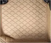 Car Mat for Toyota for Sienna 2003-2023 Auto Carpets Foot Coche Accessorie Custom Car Floor Mats Car Floor Mats(Beige)