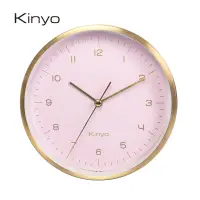 在飛比找Yahoo奇摩購物中心優惠-KINYO三合一桌掛鬧鐘(粉)ACK7112PI