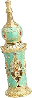 Minkissy 12ml Women Perfume Bottle Glass Small Essential Oil Flask Empty Bottles for Travel Holiday