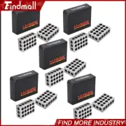 5 Matched Pairs Ultra Precision 1-2-3 Blocks 23 Holes .0001" Machinist 123 US