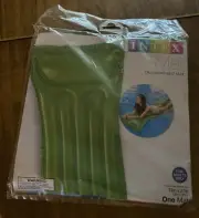 Intex Mat Transparent Mat - Float Pool Lounge - Green - 72"x27" New in Package