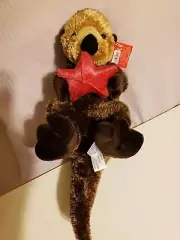 Aurora World Flopsie Plush Cali Otter, 12"