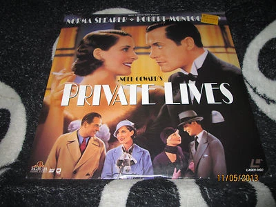 Private Lives NEW SEALED Laserdisc LD Norma Shearer Free Ship $50 Orders