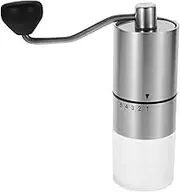 PartyKindom Hand Crank Coffee Bean Grinder Compact for Travel Precision Mill Multipurpose for Coffee Medicines Easy to Clean Store Random