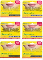 Dynamiclear Rapid - 6x TWIN PACK Cold Sore Treatment Anti-Viral Cream