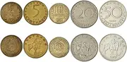 Philippines 5 Mixed Coins | 5 Sentimos to 5 Piso | Filipino Currency Since 1967
