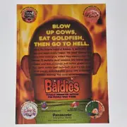 Baldies PC Blow Up Cows Print Ad/Poster Official Promo Art