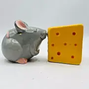 Pacific Giftware Mouse and Cheese Salt and Pepper Shaker Set