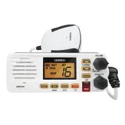 White Uniden UM355 VHF Transceiver