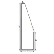 Left Front Glass Fits John Deere TC44H TC54H TC62H 444H 444HLL 444J 544H