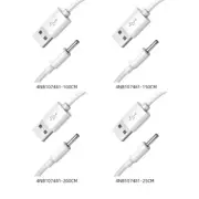 25cm/1m/1.5m/2m USB to DC3.5x1.35mm Power Cord Extension Line for Desk Light