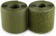 2" VELCRO® Brand MIL-SPEC Olive Drab Green Hook and Loop - SEW-ON TYPE - 1 YARD