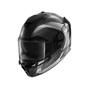 Spartan GT Pro Ritmo Carbon Mat Carbon Silver Chrom DSU Full Face Helmet