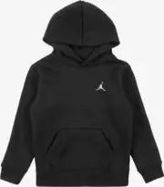 Air Jordan Essentials Hoodie Boys Black Cotton Blend Long Sleeve Pullover QLW247