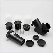 0.965 Inch Telescope Accessory Kit for 0.965 Astronomical Telescope with Three Eyepieces One Diagonal 3X Barlow Lens