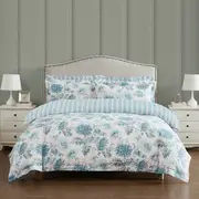Laura Ashley La Maryam Quilt Cover Set Hedgerow Green
