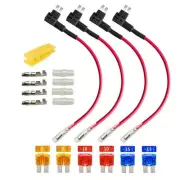 Fuse Piggy Back Blade Wire Harness AddACircuit Fuse Holder Complete Package