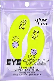 Glow Hub Eye Roll Reusable Silicone Under Eye Patches 1pk