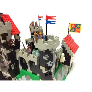 樂高人偶王 LEGO 絕版-城堡系列 #6086黑騎士城堡盒組