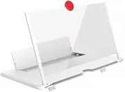 12" Folding Screen Magnifier 3D Adjustable Mobile Phone HD Video Amplifier Stand
