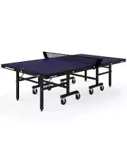 Killerspin UnPlugNPlay MyT 415 Max Indoor Ping Pong Table - Deep Blue