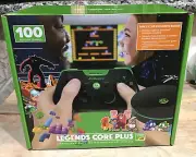 AtGames LEGENDS CORE PLUS 100 BuiltIn Games Gamepad&Streaming Arcade Console NIB