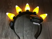 Halloween Thanksgiving Candy Corn Headband Light Up Costume Accessory