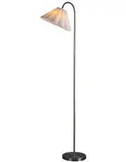 [Lexi Lighting] Eleanor Floor Lamp in Silver