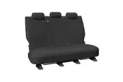 Mitsubishi Triton Dual Cab 2015-2023 Super Tough Charcoal Rear Canvas Seat Covers
