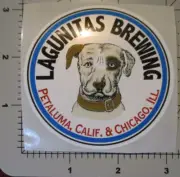 LAGUNITAS BREWING Dog Petaluma Chicago STICKER decal craft beer brewery