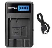 Battery Charger For Casio Exilim EX-Z450, EX-Z750, EX-Z850 Digital Camera