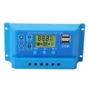 Solar Controller PWM 2 USB Solar Regulator Tool 12V 24V 20A New