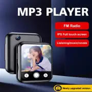 MP3 Player Bluetooth 5.4 Touch Screen with Line-in Speaker FM Radio Recorder