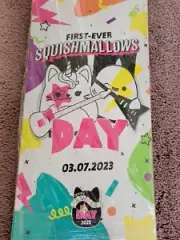 Skateboard Deck First-Ever Squishmallows Day March 7 2023 With Wall Mounting Kit